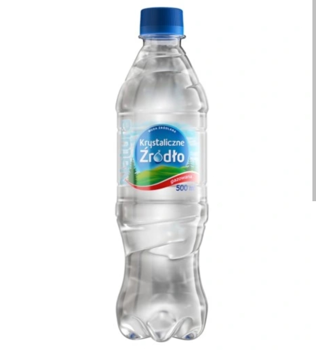 Woda gazowana 0.5l