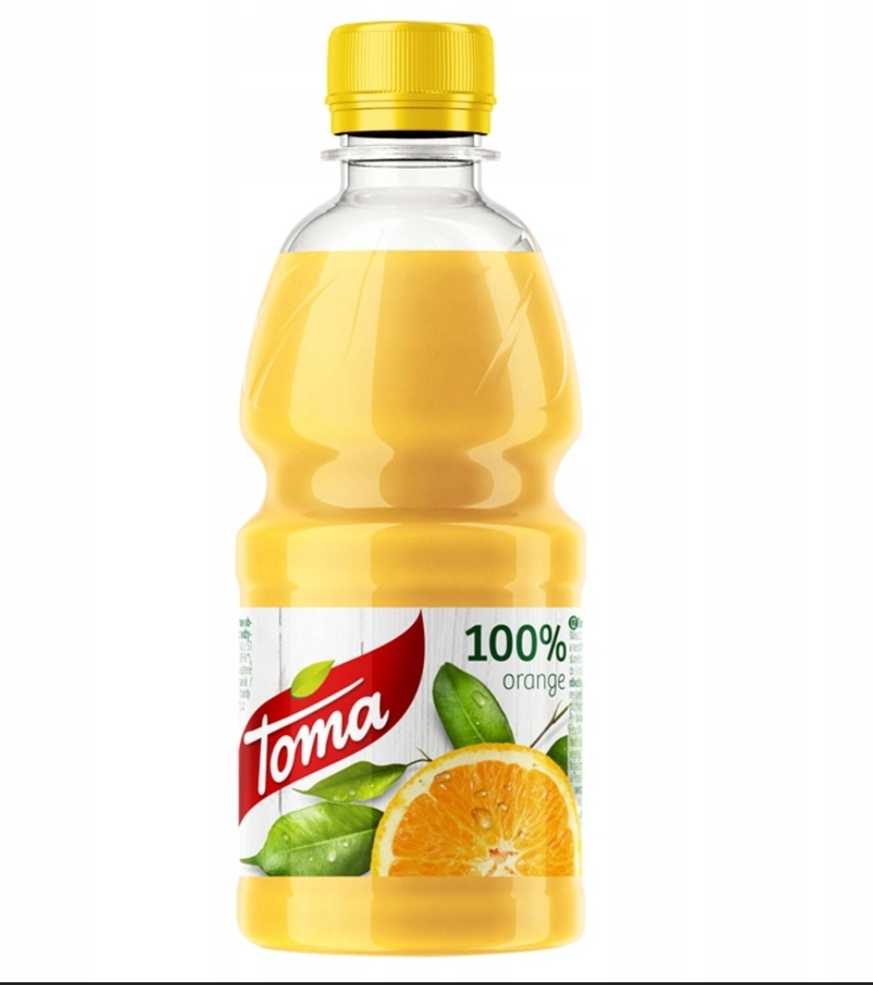 Sok Toma 0.33l Pomarancza